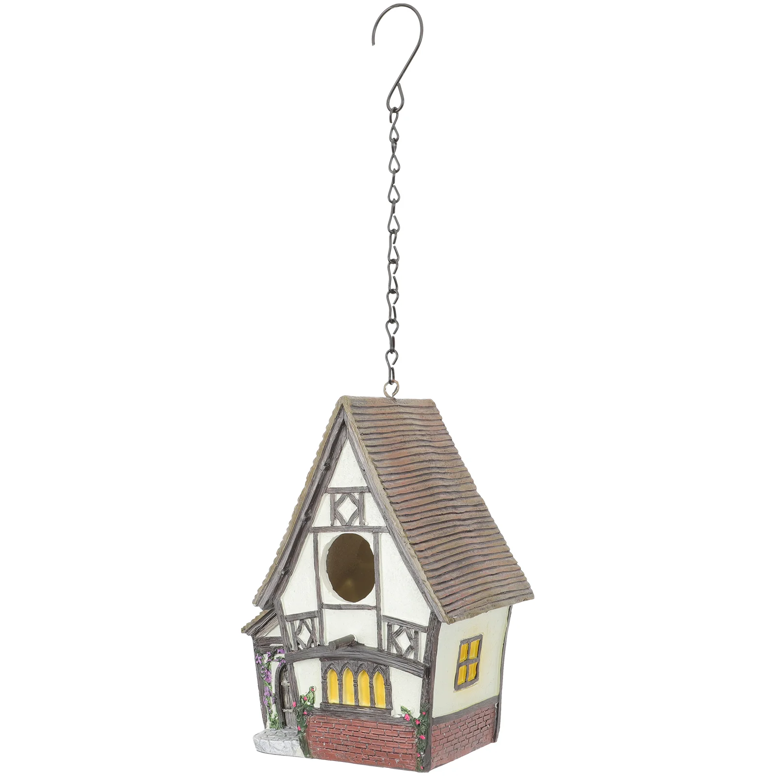 

Bird Househummingbird Hanging Birdhouse Garden Nesting Sleeping Houses Outdoor Resin Decoration Cottagedecorative Hut Wild