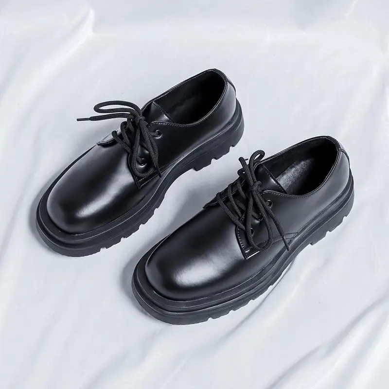 Элегантные мужские туфли кожаные модельные туфли-оксфорды Итальянские