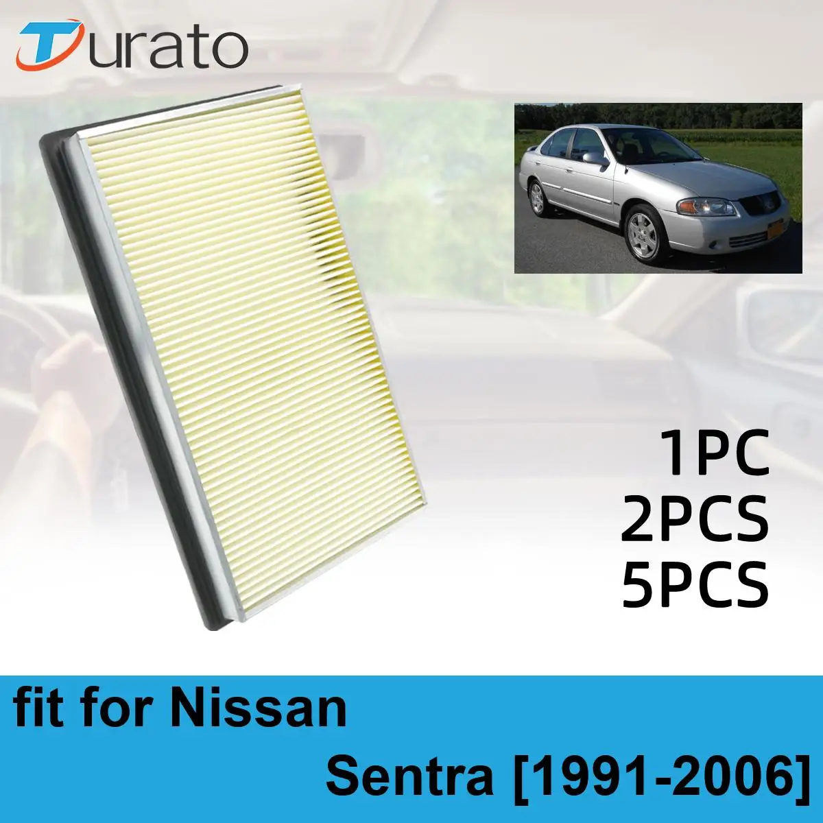 Воздушный фильтр для автомобильного двигателя пыльца контроля газов Сменные