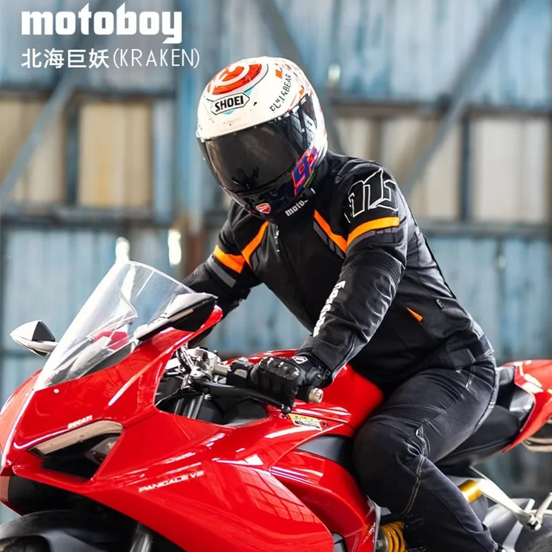 Motoboy мотоциклетная зимняя одежда для верховой езды мужчин ветрозащитная теплая