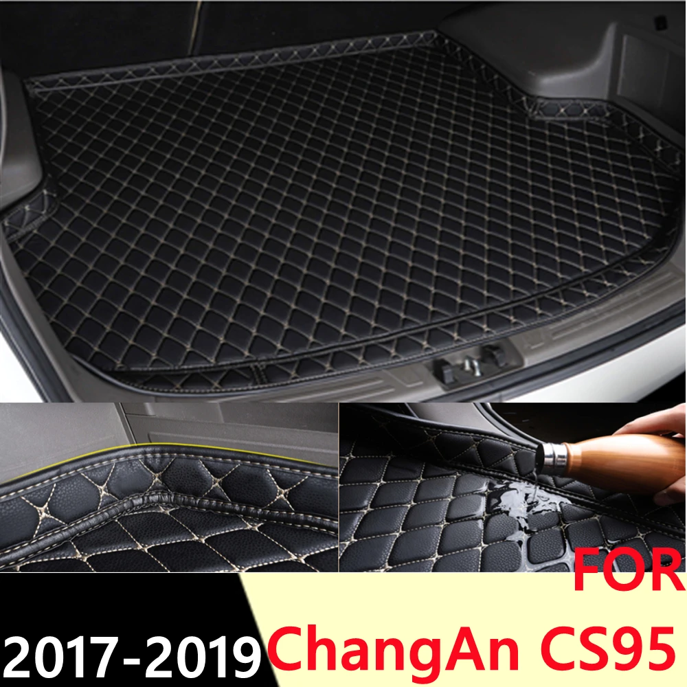 

Коврик для багажника автомобиля ChangAn CS95 2017-19, для любой погоды