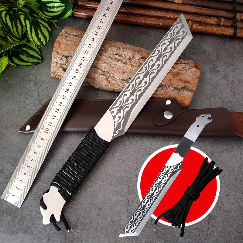 Forging Butcher Knife Stainless Steel Chinese Cleaver Bone Chopping Kitchen Chef Knive High-quality Tools For Cooking Accessorie