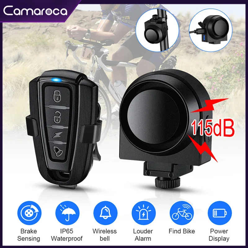 Беспроводная велосипедная сигнализация Camaroca