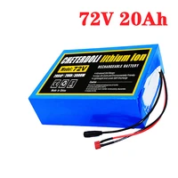 new 72v 20ah 21700 lithium battery pack 20s4p 84v electric bicycle scooter motorcycle bms 3000w high power battery 3a charger