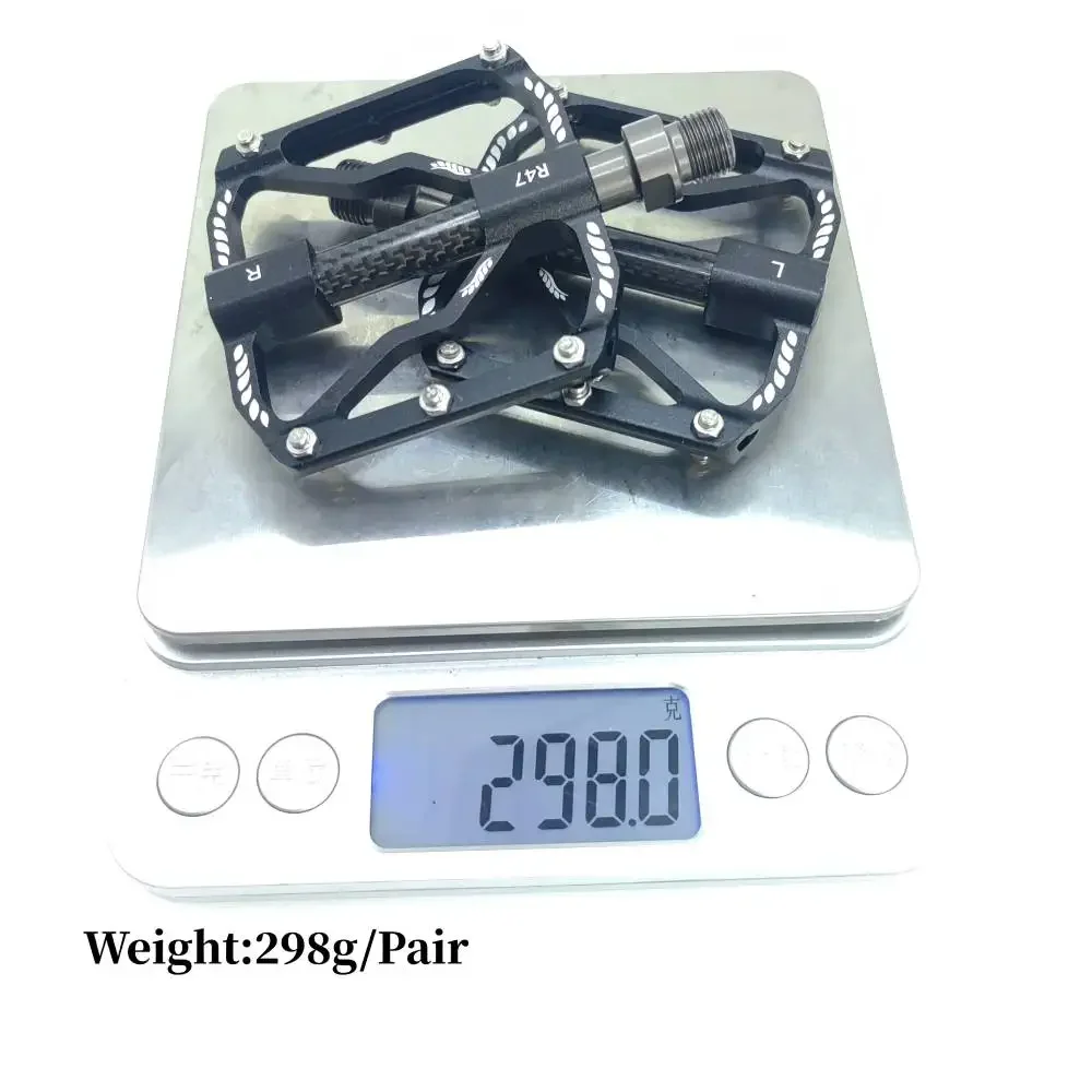 Taozik CNC 3-герметичные подшипники сверхлегкие велосипедные педали из алюминиевого