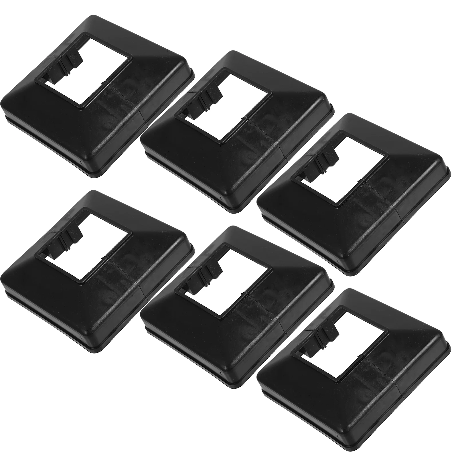 6-шт. Поручни Покрытие Столб Юбка Палубная пластина Коридоров Маленькие колпачки