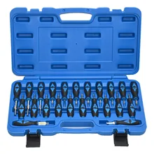 23Pcs Car Terminal Disassembly Set Auto Electrical Instrument Wiring Wire Crimp Connector Pin Extractor Removal Keys Hand Tools 