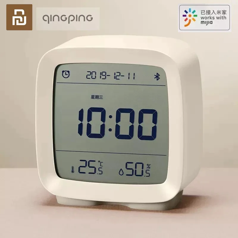 Temperature Humidity Display Lcd Screen Adjustable Nightlight With Mijia App Smart Home