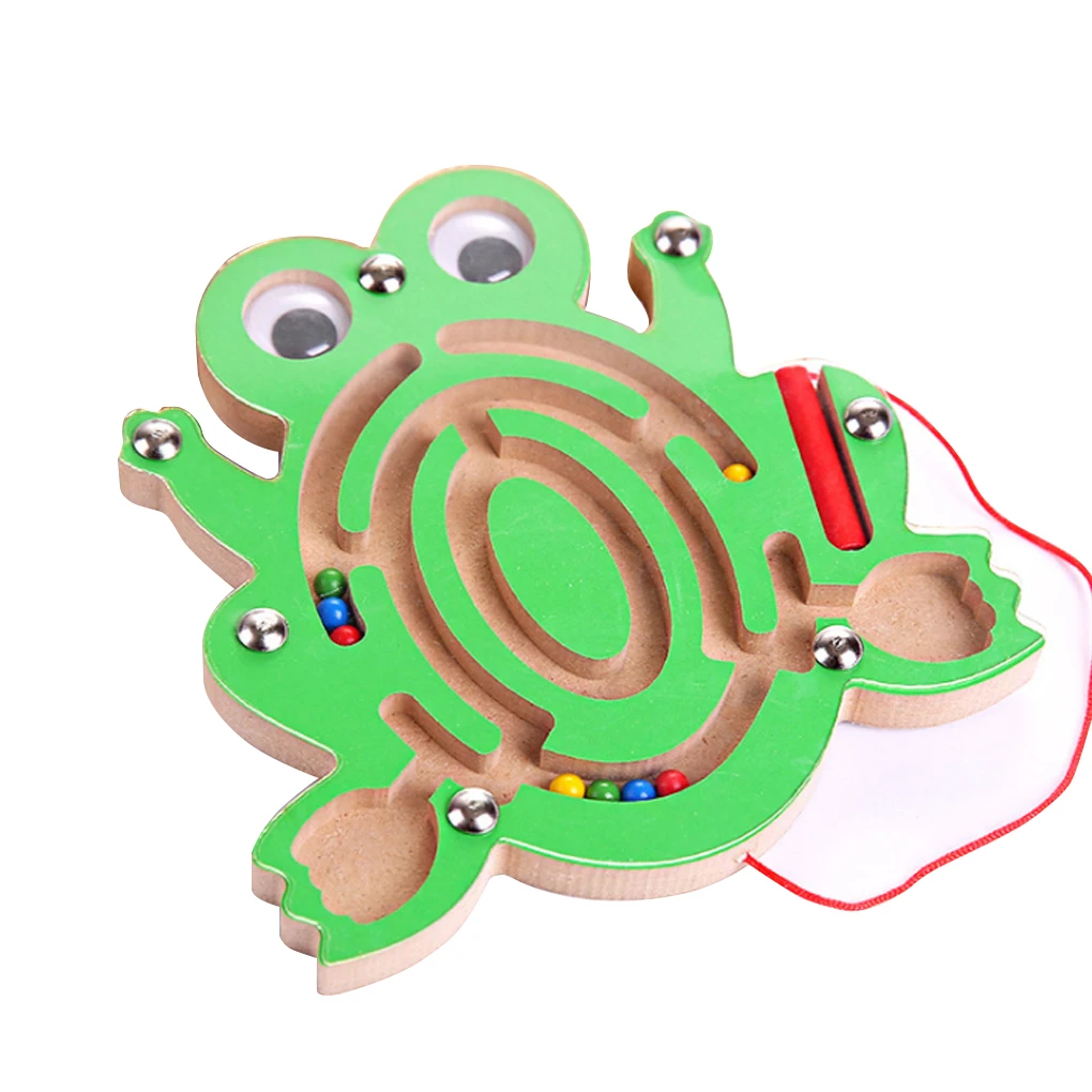 

Children Maze Toy Kids Wooden Puzzle Game Toy Early Educational Brain Intellectual Toy