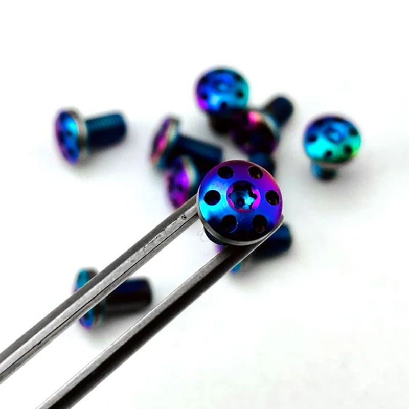 

4pcs Multicolor CNC Stainless Steel Screws Bolts with T8 Torx Key Kit Replacement For 1911 Grips Model Repair Tool parts