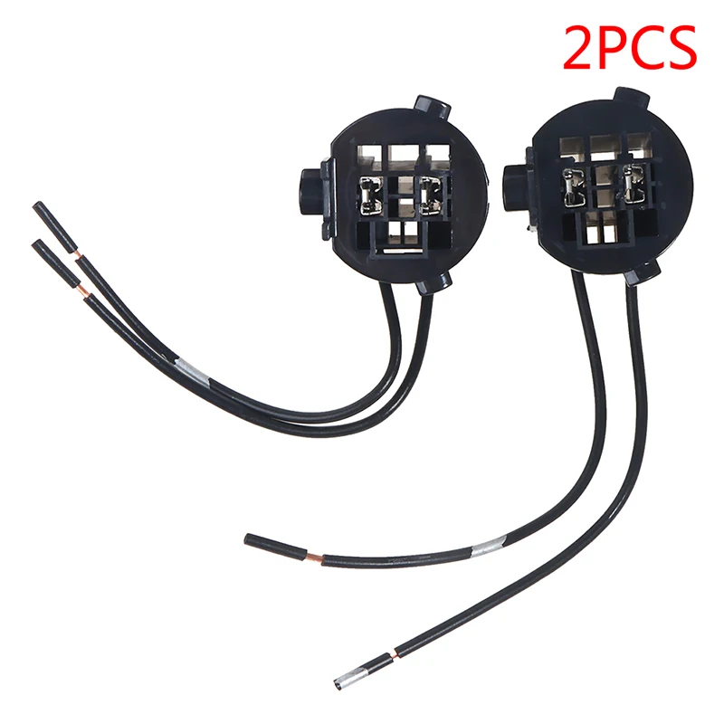 

2PCS Car Wire Adapter For Hyundai Santafe Halogen Lamp Socket Connector Wiring
