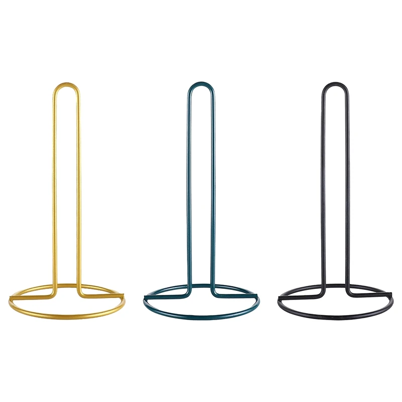 

Kitchen Towel Rack Vertical Paper Reel Shelf Rag Hanger Storage Toilet Roll Holder Organizer Accessories