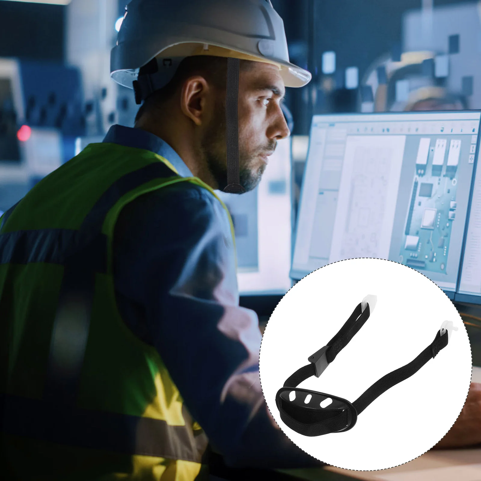 Ремень для подбородка мотоциклетные шлемы защитный ремень черного пластикового