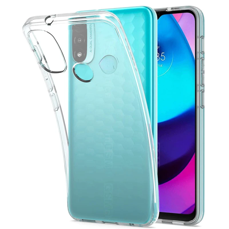

Slim TPU Case for Motorola Moto E32 E40 E30 E20 E20S Soft Silicon Skin Back Cover for Motorola Moto E40 Clear Basic Fundas