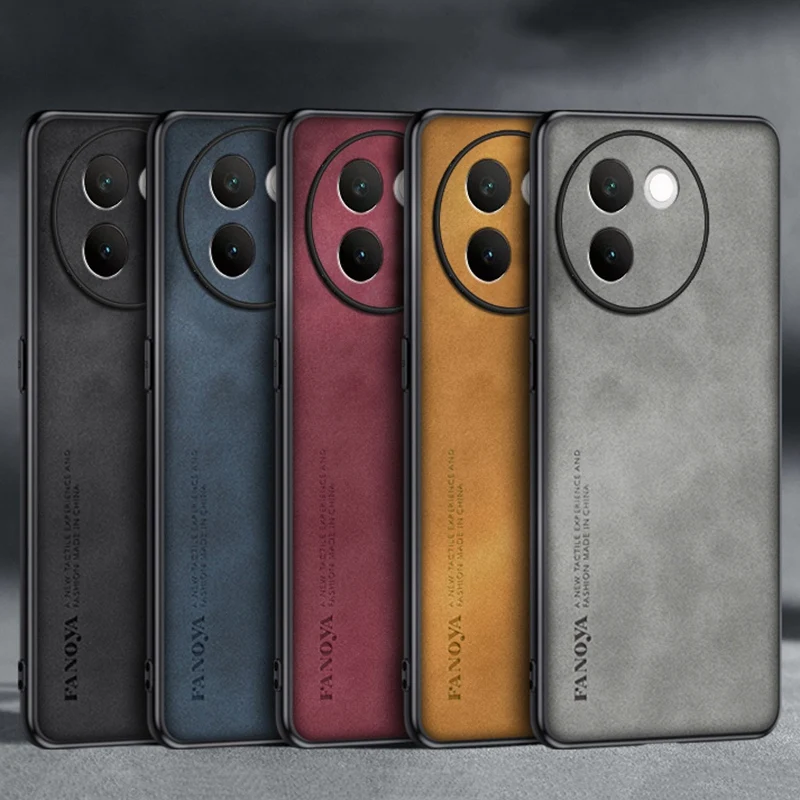 ДЛЯ Vivo V30e чехол Роскошные фотообои для V30E телефона из искусственной кожи задняя