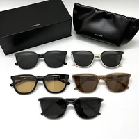 2022 luxury brand gentle designer lilit sunglasses vintage acetate square sunglasses uv400 for men women with original case