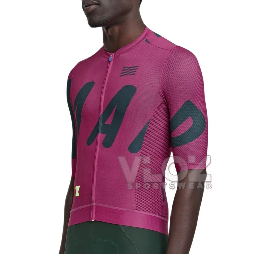 

MAAP New Cycling Jersey Men's Short Sleeves Bike Race Clothing Breathable Mesh MTB Shirts Summer Road Bicycle Team Tops Maillot