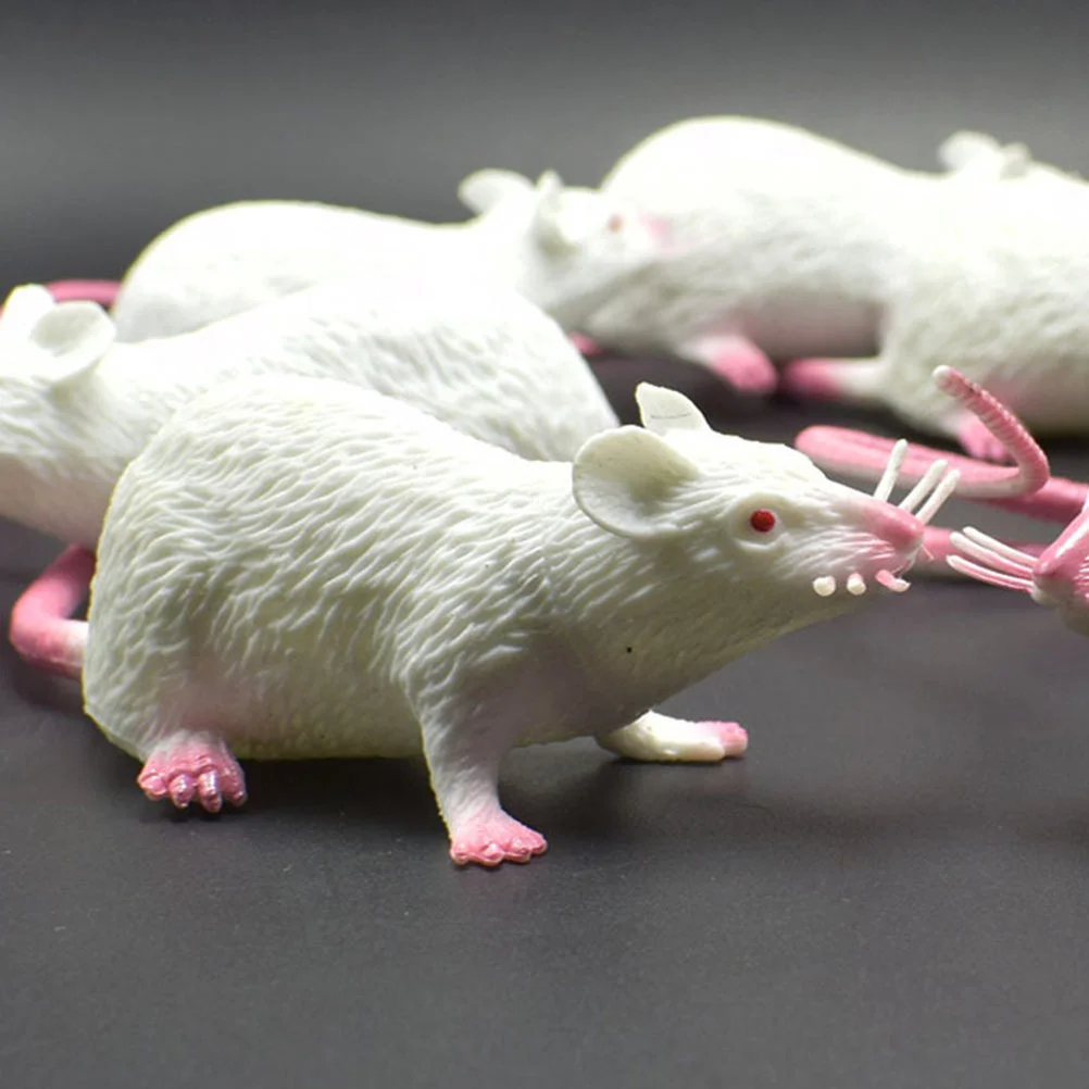 

Fake Prank Looking Mice Model Scary Dead Rubber Rats Small Prop Party Props Simulation