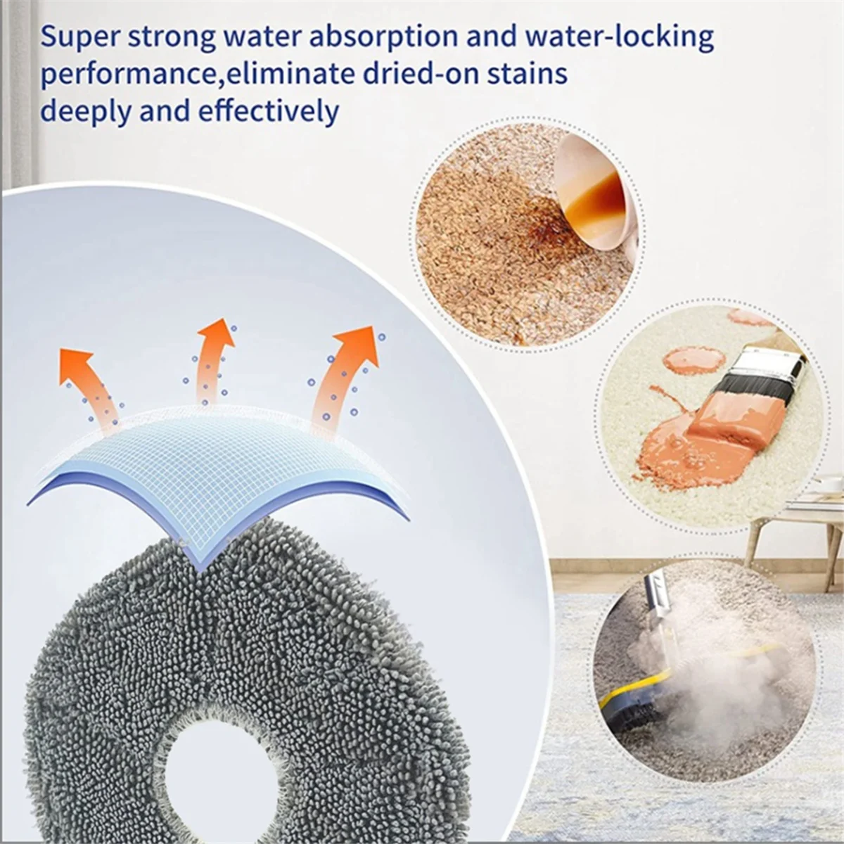 20 шт. ткань для швабры подметального робота X9Pro вакуумная швабра Dragram чистая