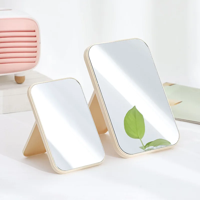 

Folding Makeup Mirror HD Desktop Dorm Desktop Vanity Mirror Princess Mirror Portable Portable Small Mirror