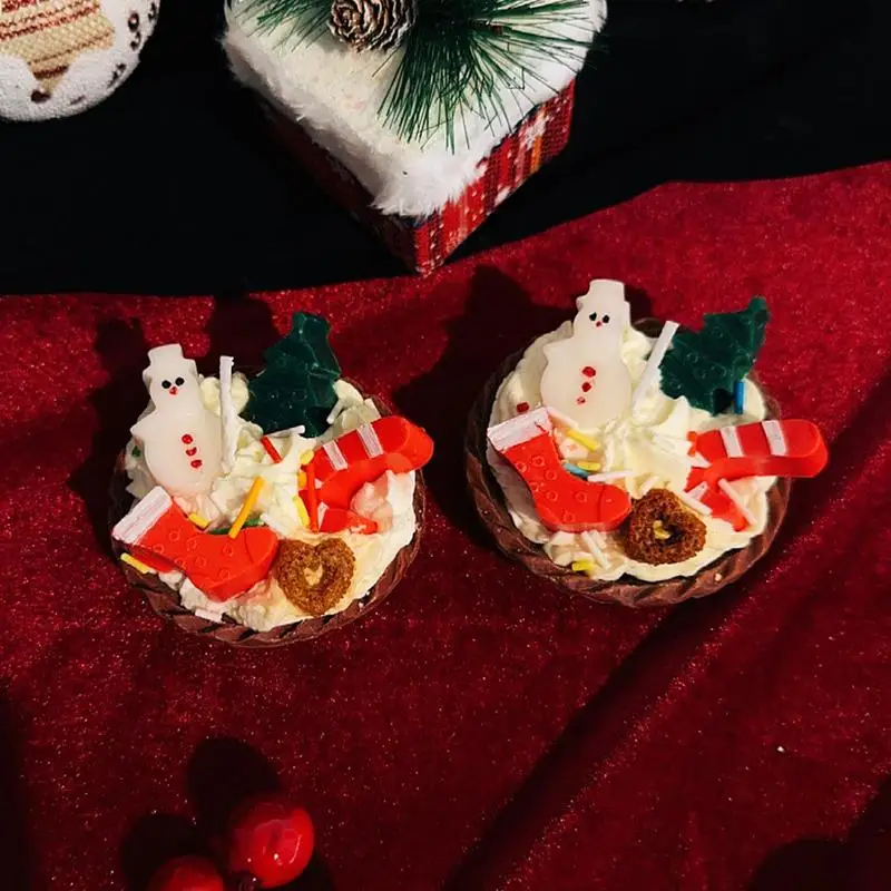 Рождественские свечи с ароматом соевого воска ароматические для праздника