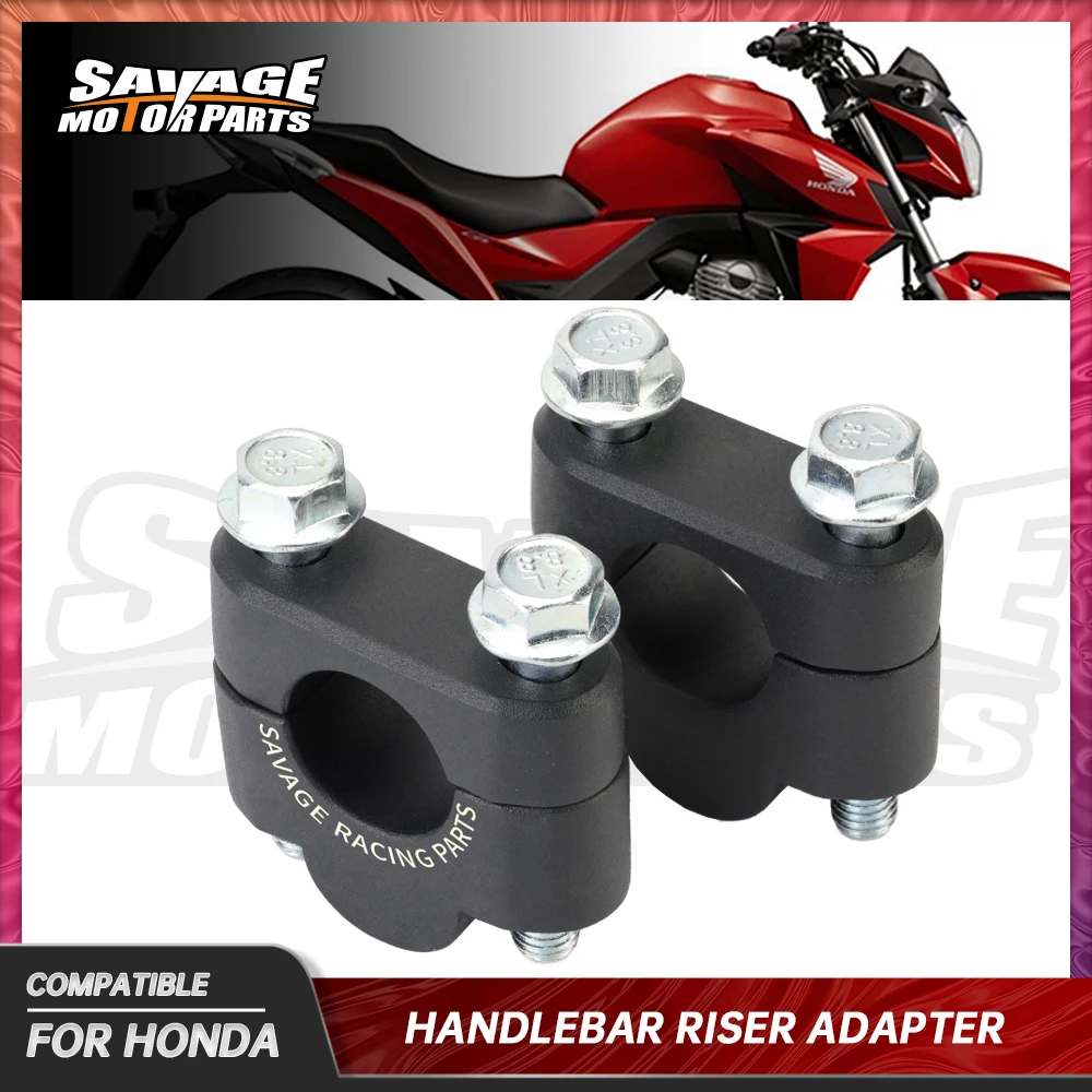 

Motorcycle Handlebar Riser Adapter For HONDA CB125F CB400 CB500 CB 250F 300F 1100 NC 700/750 SX/DCT Handle Mount Clamp Risers