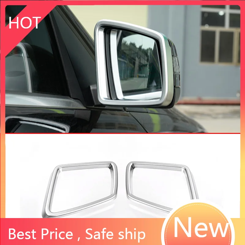 

Хромированная рамка бокового зеркала заднего вида для Mercedes Benz ML GL GLE GLS Class W166 X166 2013-2016, автомобильный Стайлинг k