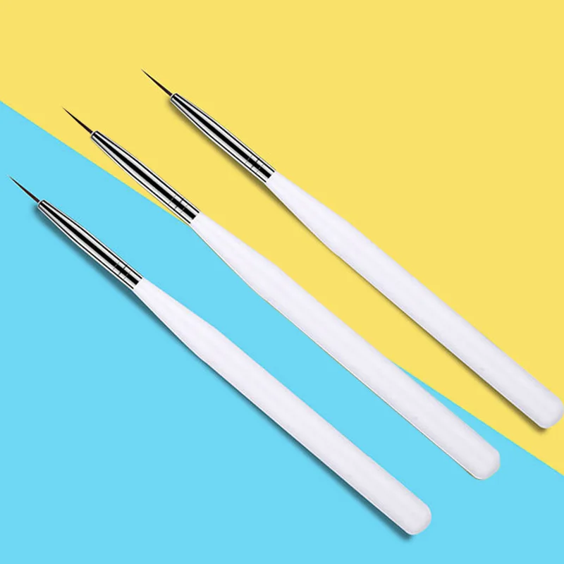 

Unitran 3 шт./компл. лайнер для дизайна ногтей кисти для рисования ногтей ручки для рисования