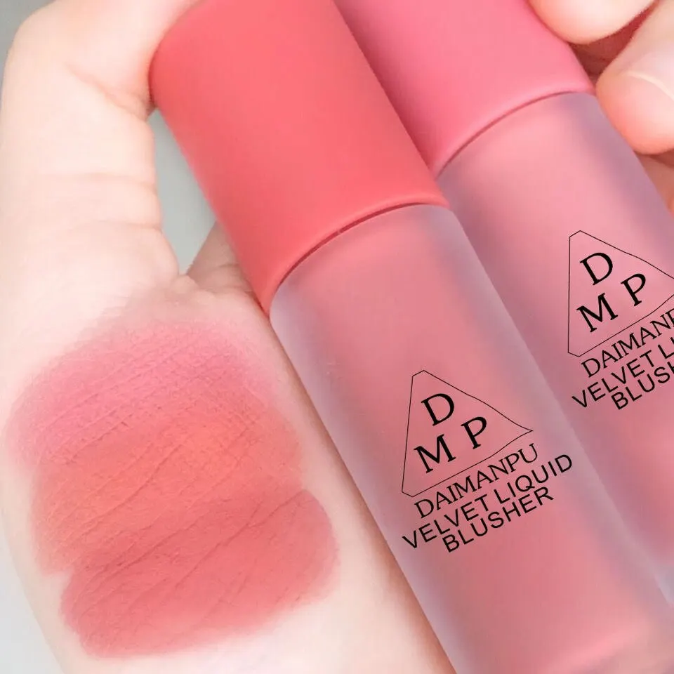 

Peach Cream Blush Eyeshadow Smooth Make Up Liquid Eye Face Pink Blusher Tint Face Contour Brightens Makeup for Women