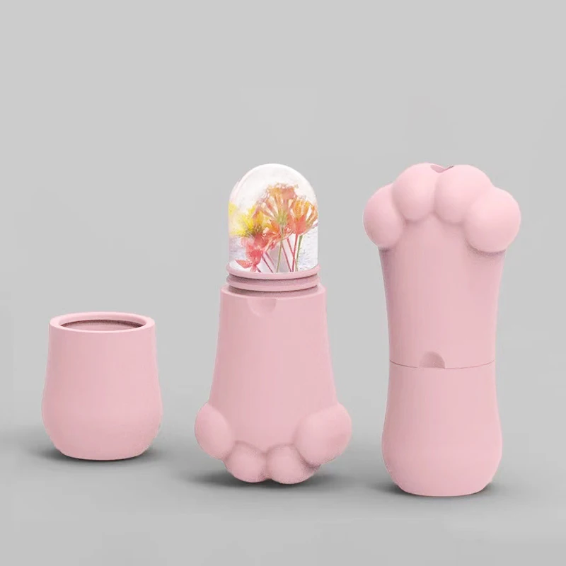 

Роликовый массажер для лица, многоразовый силиконовый ледяной куб