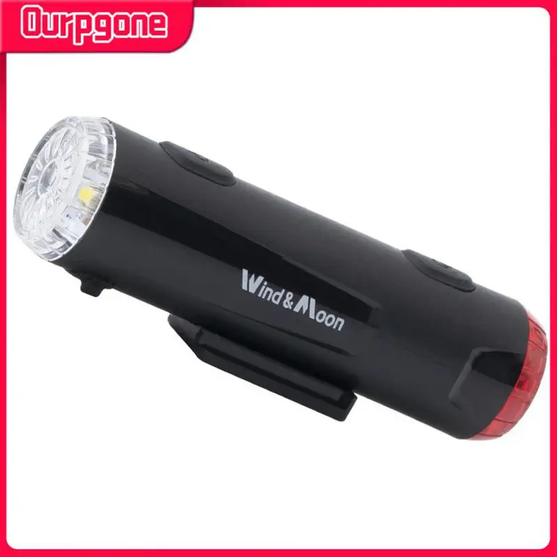 

800 Mah Battery Flashlight 2-in-1 Bicycle Helmet Lamp Waterproof Innovative Head Light Bicycle Lamp Helmet Warning Light