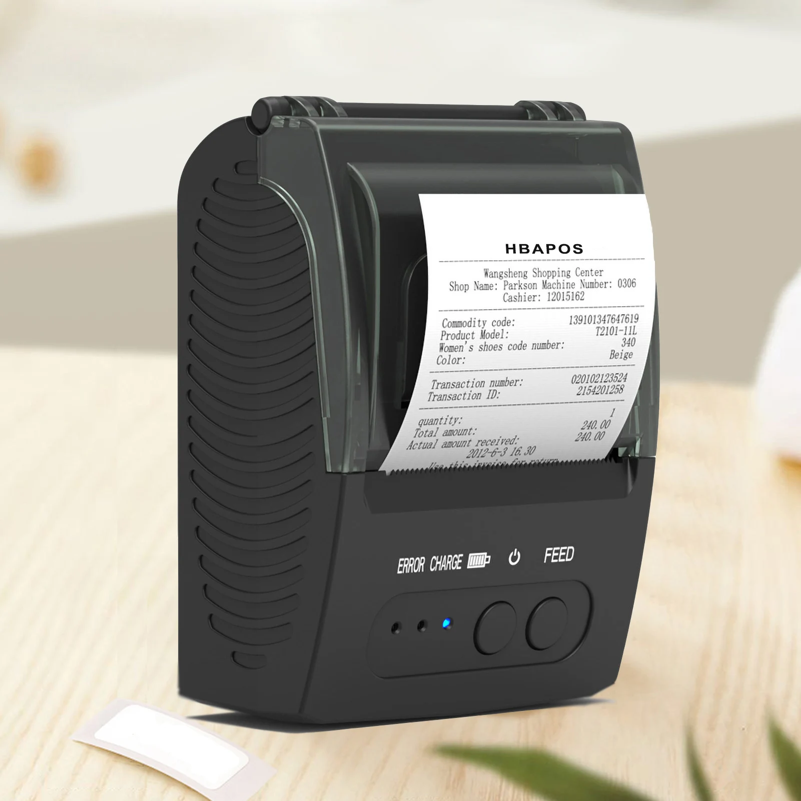 

Термальный чековый принтер Bluetooth, портативный, для небольшого бизнеса ESC/POS, для ресторана, продажи кухни