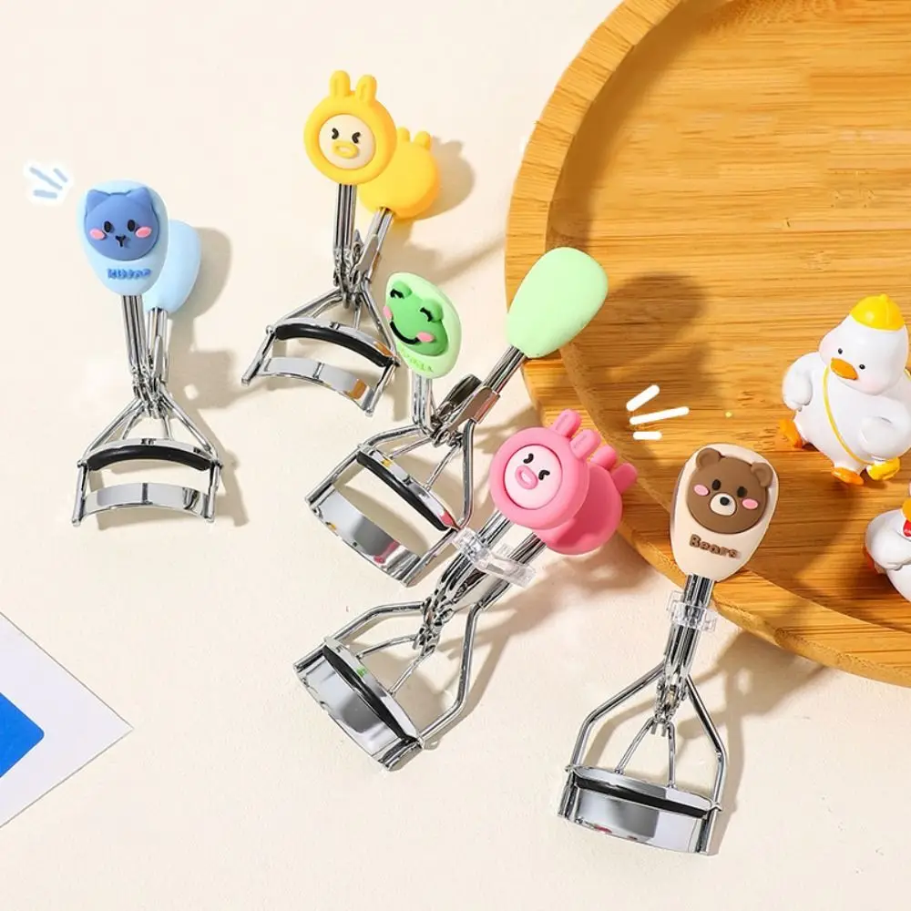 

Long Lasting Eyelash Curlers Beauty Tools Nature Style Makeup Accessories Cartoon Doll Stainless Steel False Eyelashes Extension