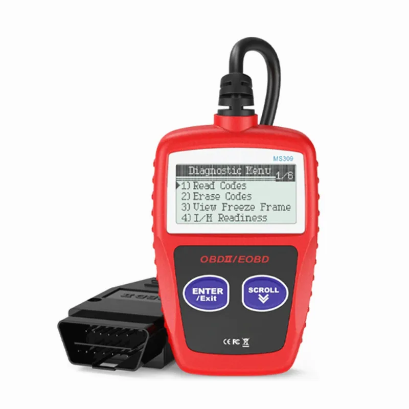 

MS309 CAN BUS OBD2 car Code Reader EOBD OBD II Diagnostic Tool MS 309 car Code Scanner with Multi-languages ms 309 tool