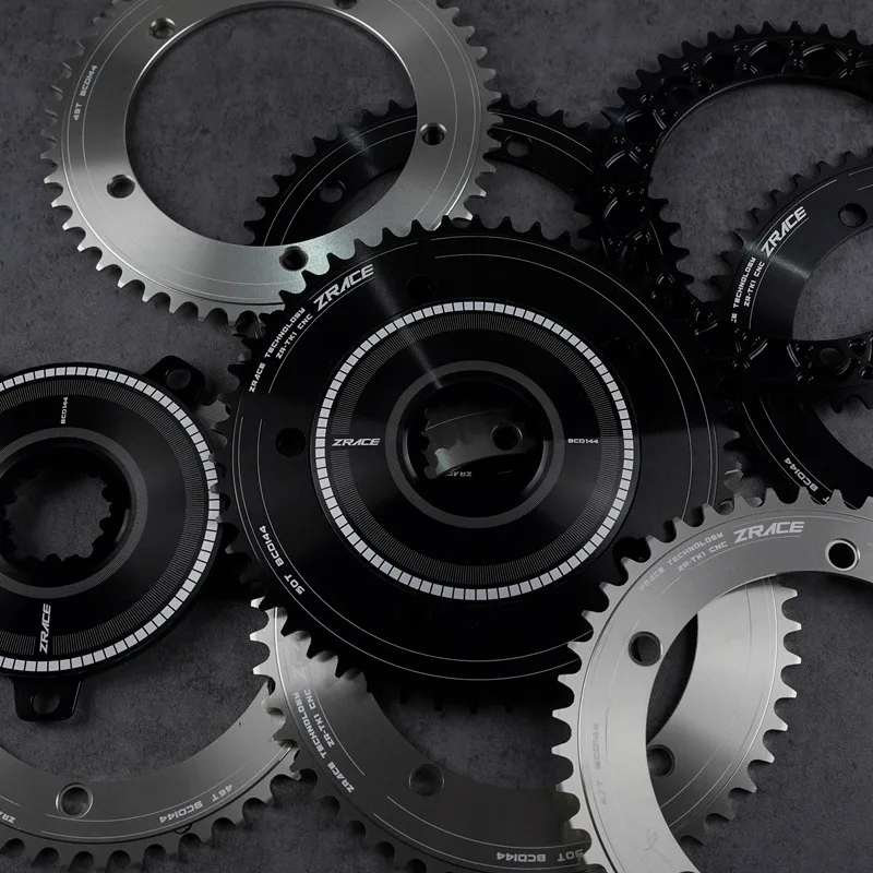 ZRACE 144BCD фиксированное зубчатое колесо круглая цепь трековое кольцо велосипед 46T