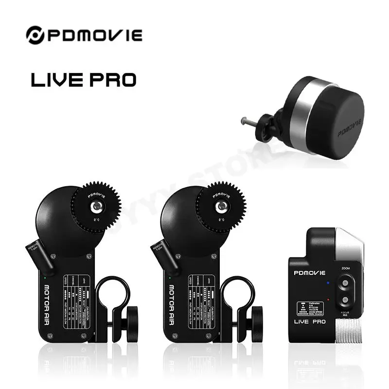 

Система непрерывного изменения фокусировки PDMOVIE LIVE PRO, бесщеточный контроллер на колесах для кинообъективов, телевизоров, прямых трансляций