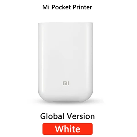 Портативный карманный мини-принтер Xiaomi Mi, 300dpi, Bluetooth