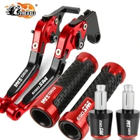 690sm for 690sm 2007 2008 motorcycle aluminum adjustable extendable foldable brake clutch levers handlebar hand grips ends