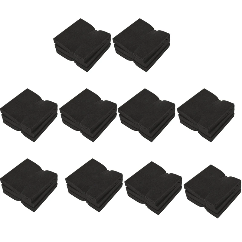 

60Pcs 30X30X4CM Soundproofing Acoustic Foam Tiles Noise Sound-Absorbing