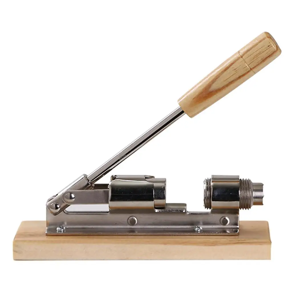 

Walnut Cracker Bolt Sheller Stainless Steel Wood Handily Gripped Convenience Kitchenware Nut Clip Nuts Clamp Kitchen Gadget