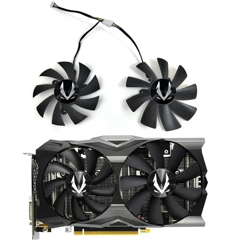 

ZOTAC 100MM 4PIN 87MM GAA8S2U GA92S2H RTX 2070 MINI GPU fan, suitable for ZOTAC GeForce RTX 2070-8GD6 MINI graphics card cooling