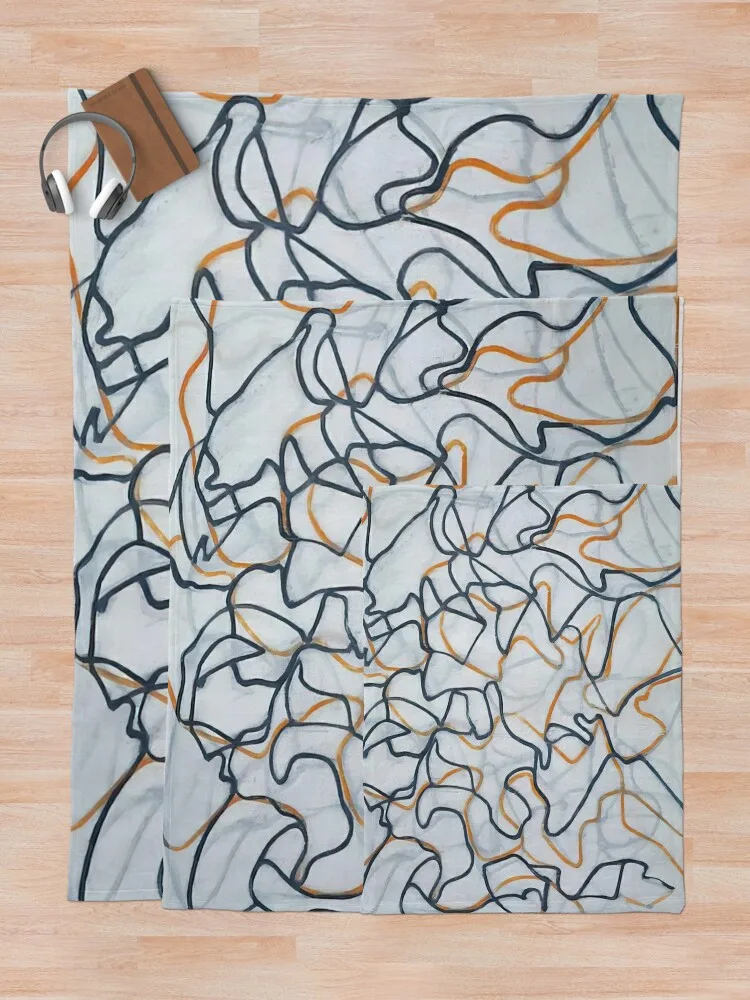 Brice Marden — белая земляная буква одеяло 2010 роскошное