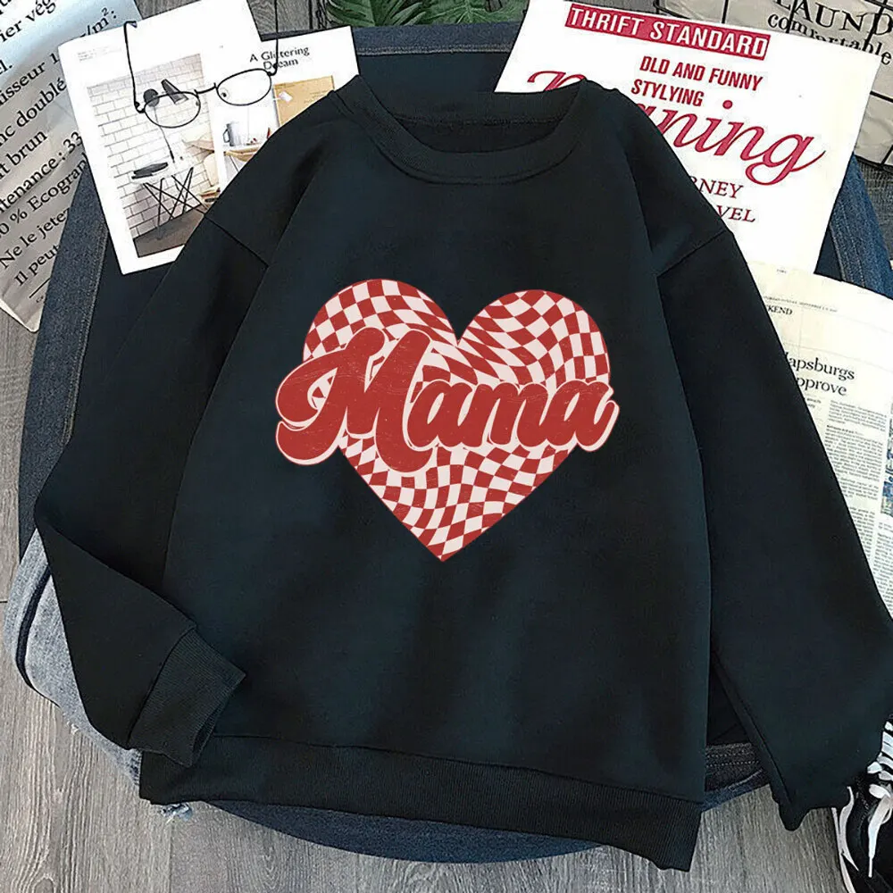 Одинаковые свитера Мама и я на День святого Валентина. Толстовка мини-светошот