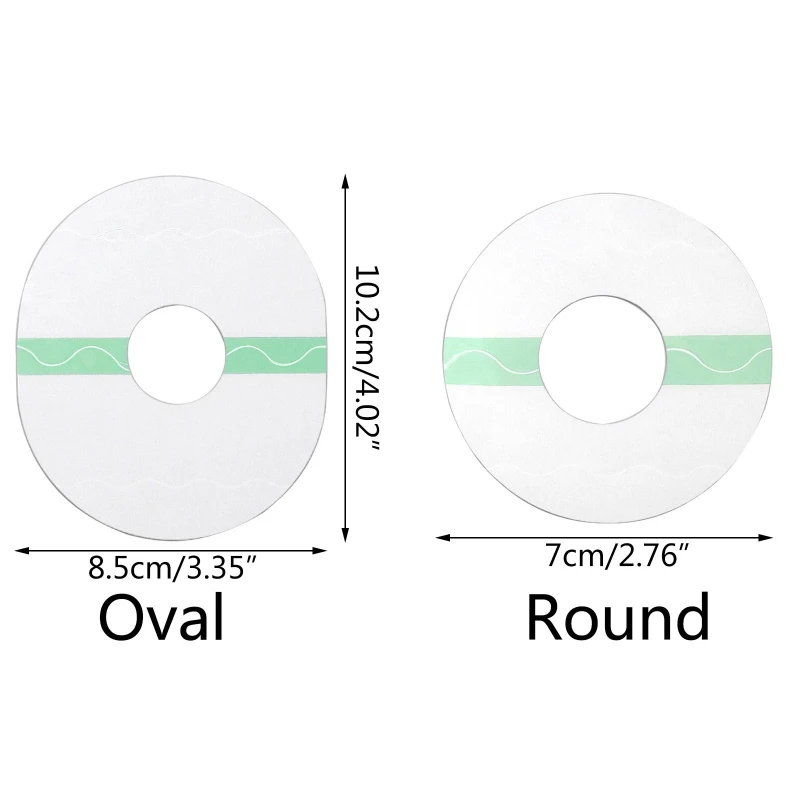 

30 шт., водостойкие самоклеящиеся наклейки для датчиков, 50 Па