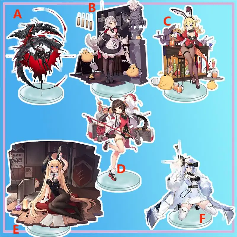 

Anime Stand Azur Lane Chapayev Acrylic Figure Display Desktop Decoration 13cm