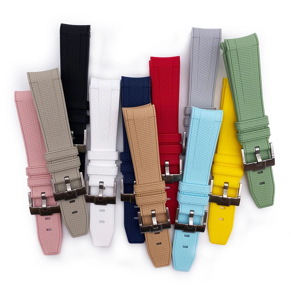 

liquid Rubber Watch Strap for Omega X Swatch 20mm Curved End Special silicone watch band for men women