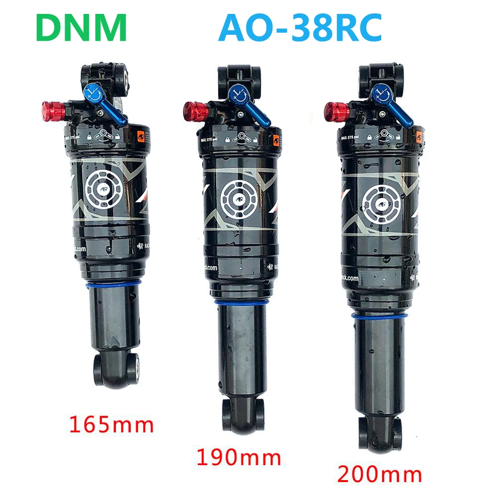 

Задний шок для горного велосипеда DNM AO-38RC Air MTB AO380RC с замком 165/190/200/210 мм