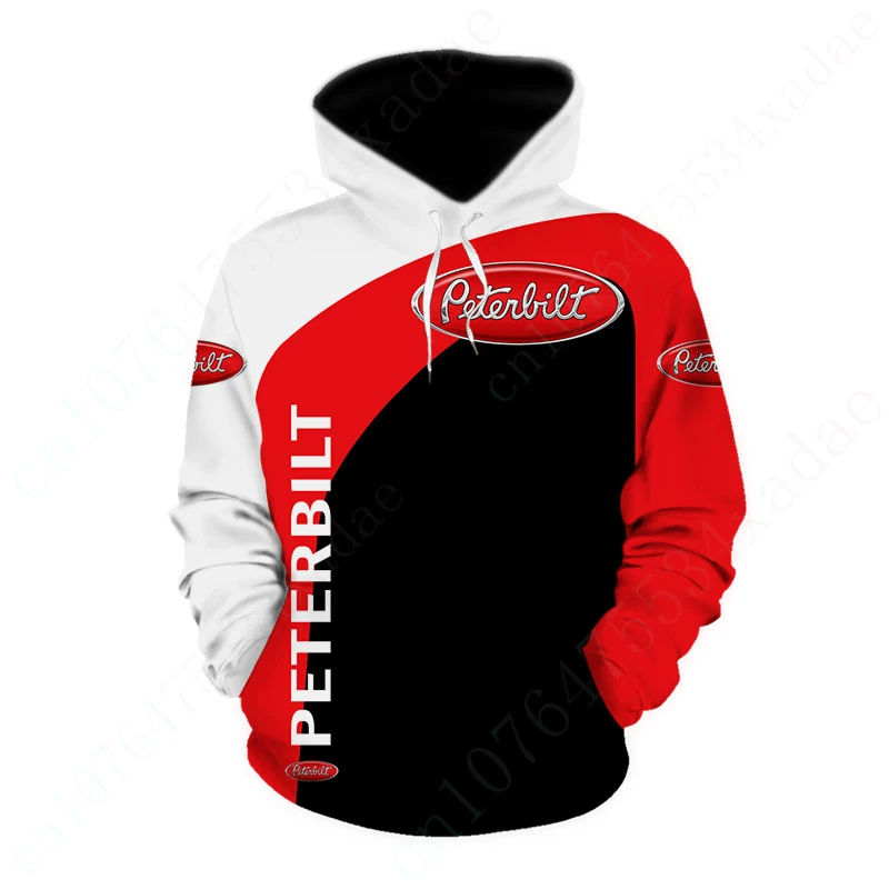 

Peterbilt Clothing Harajuku Hoodies For Men Women Unisex Zip Hoodies Top Casual 3D Printing Sweatshirt Anime Essentials Pullover