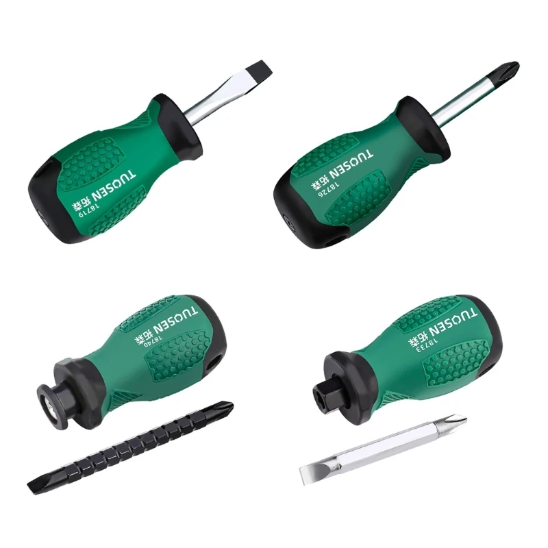

Mini Telescopic Screwdriver Dual-purpose Slotted for Cross Magnetic Screwdriver G5AB