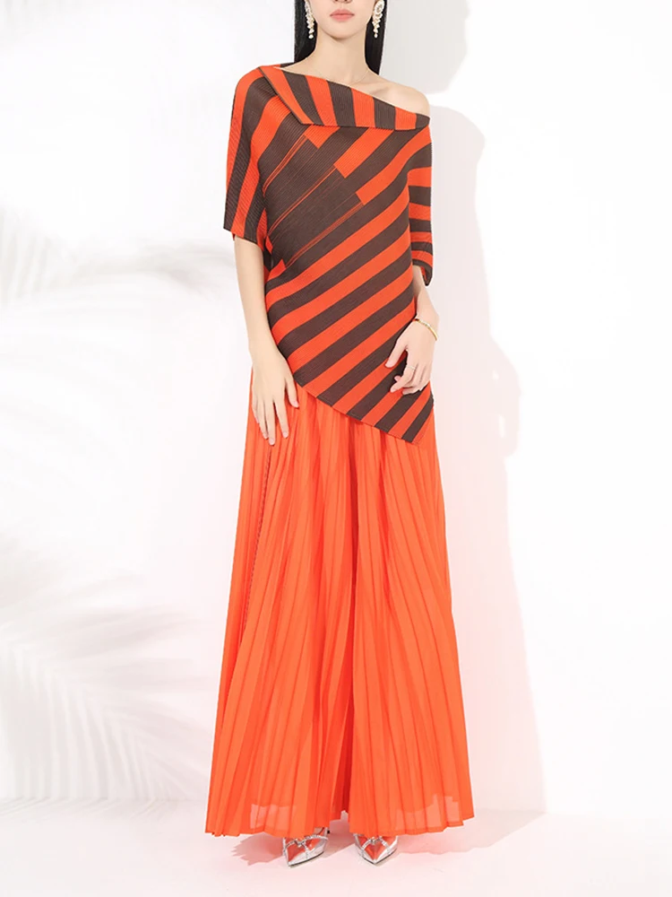 Женский плиссированный комплект из 2 предметов